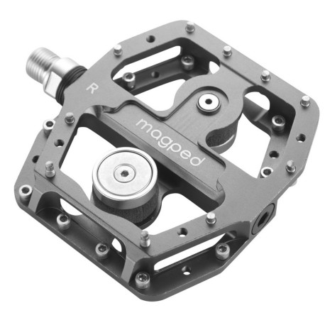 Pedales Magneticos Magped Enduro 150N Gris 2021